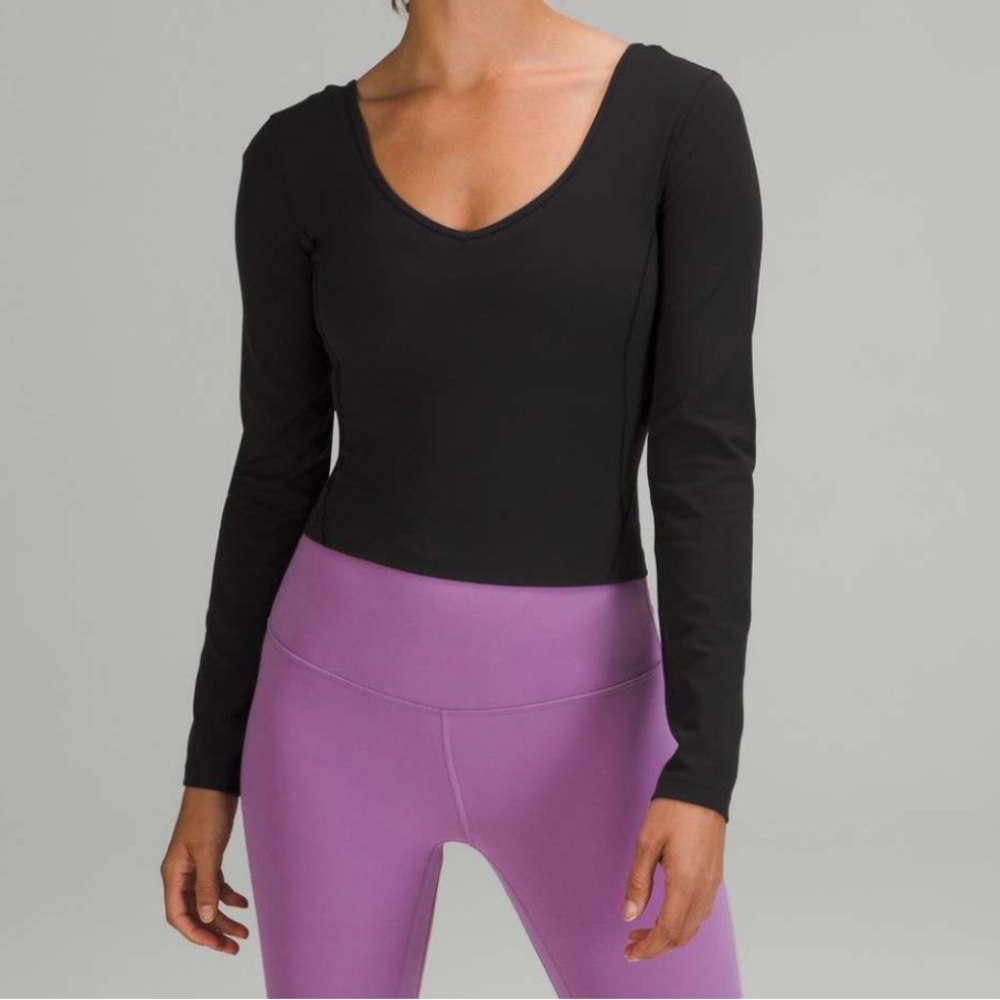 Lululemon | Black Long Sleeve Align Top